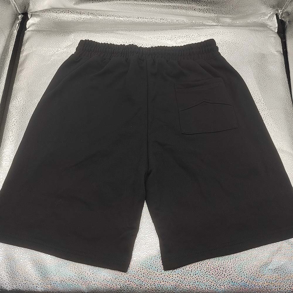 Rhude x Lamborghini Logo Emboiered Black Shorts - Picture 7 of 10
